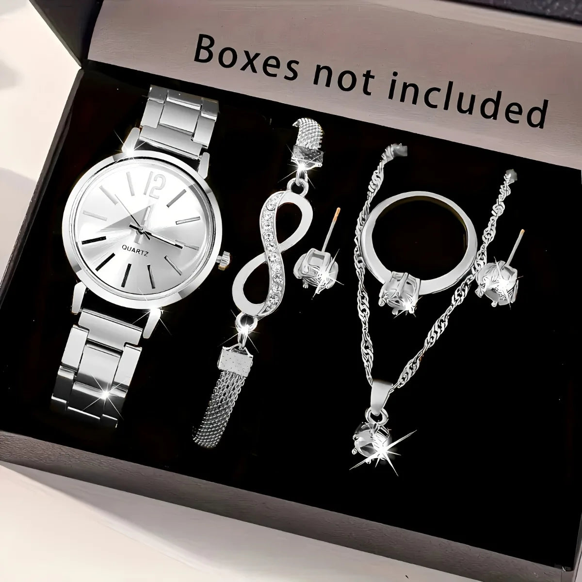 Set Reloj Mujer Conjunto de 6pcs Quartz