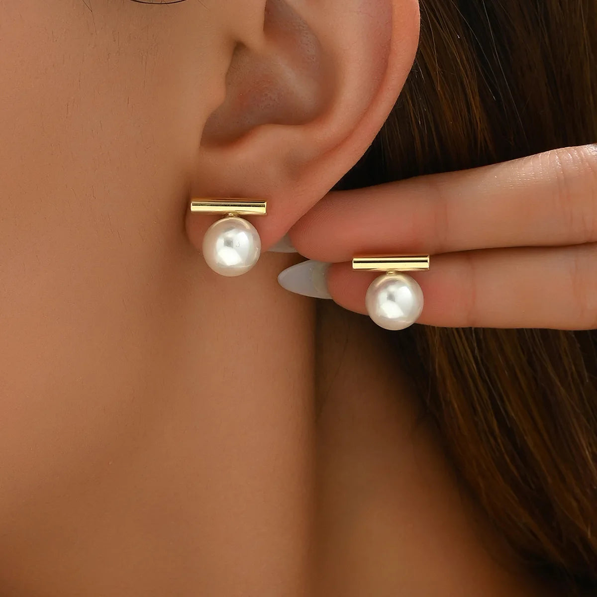 Pendientes de perlas
