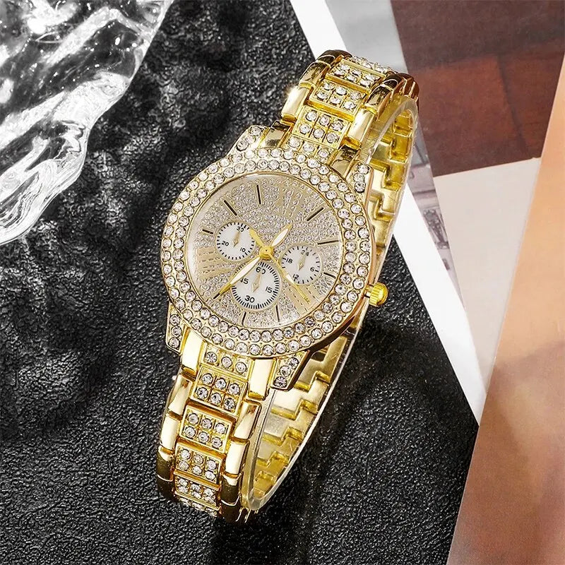 conjunto de joyería Reloj de cuarzo